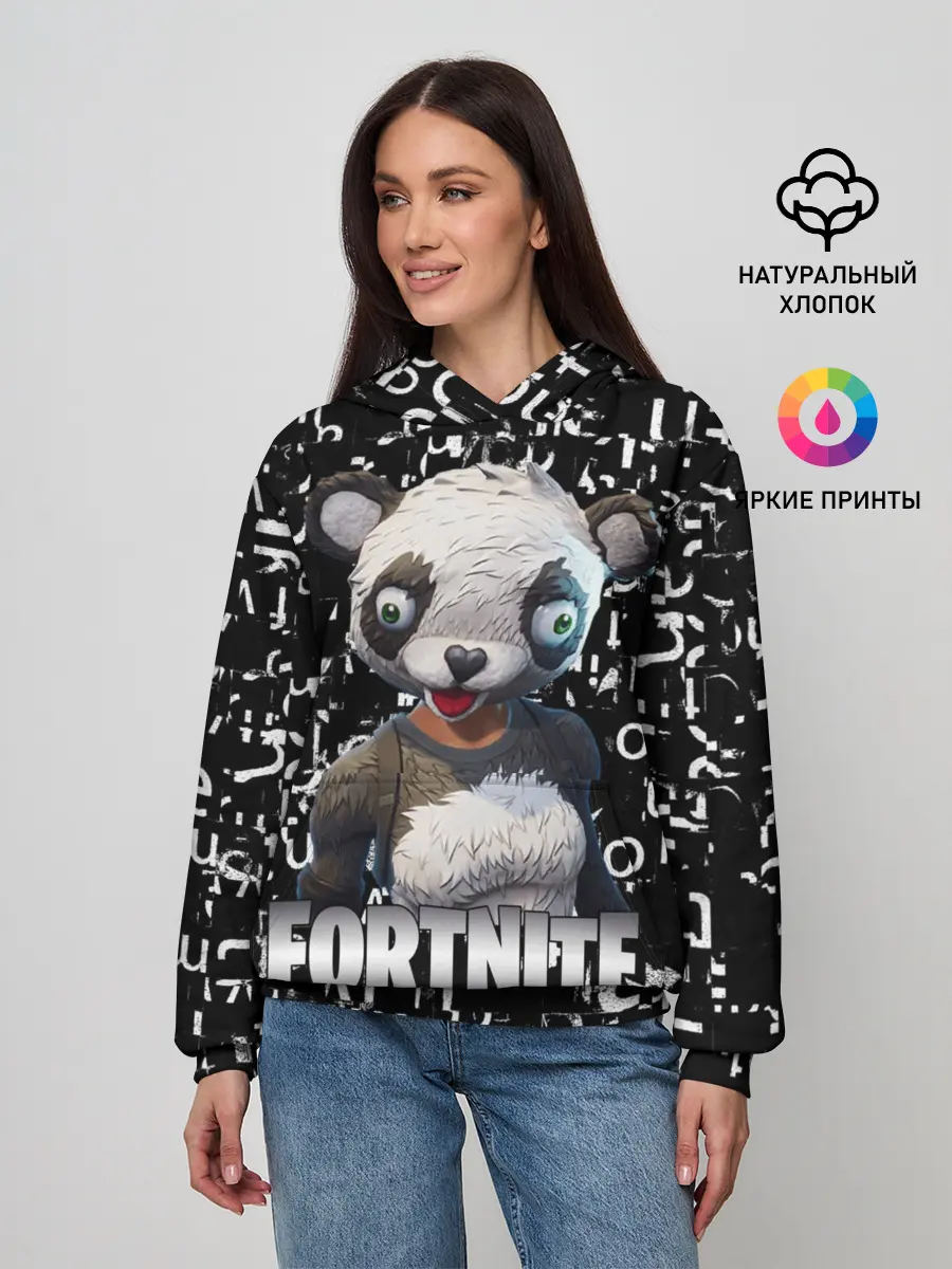 Женское худи / Fortnite | Panda