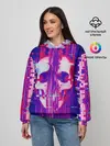 Женское худи / Skull glitch