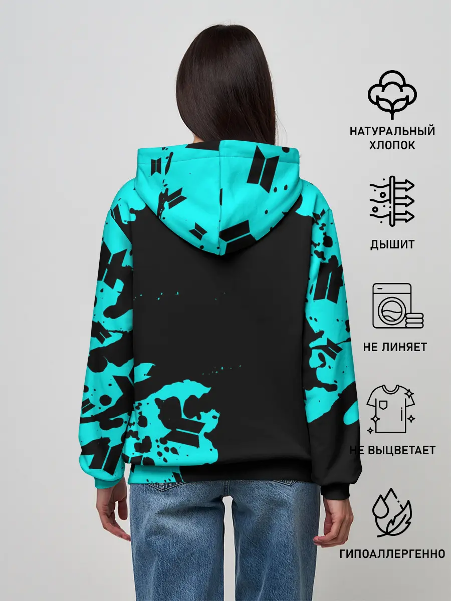 Женское худи / BTS / БТС