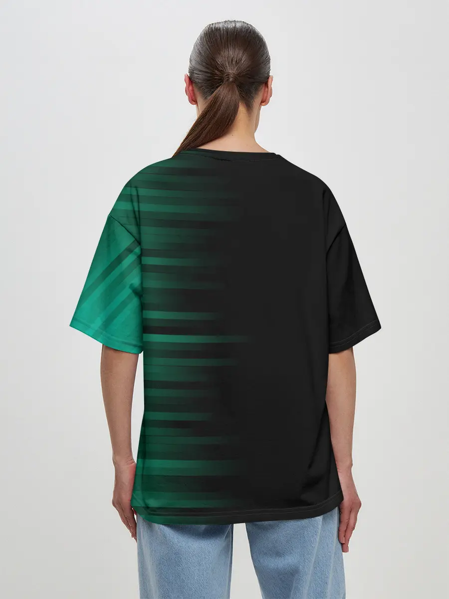 Женская футболка оверсайз / CBRPNK 77 VERSION III