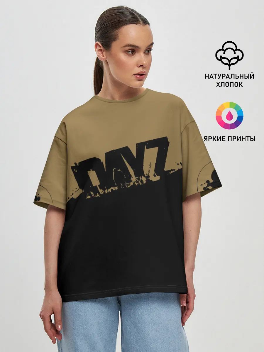 Женская футболка оверсайз / DayZ