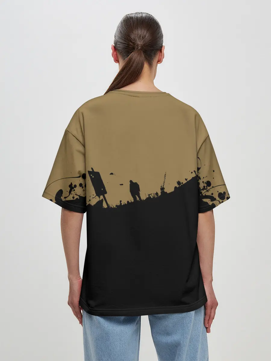 Женская футболка оверсайз / DayZ