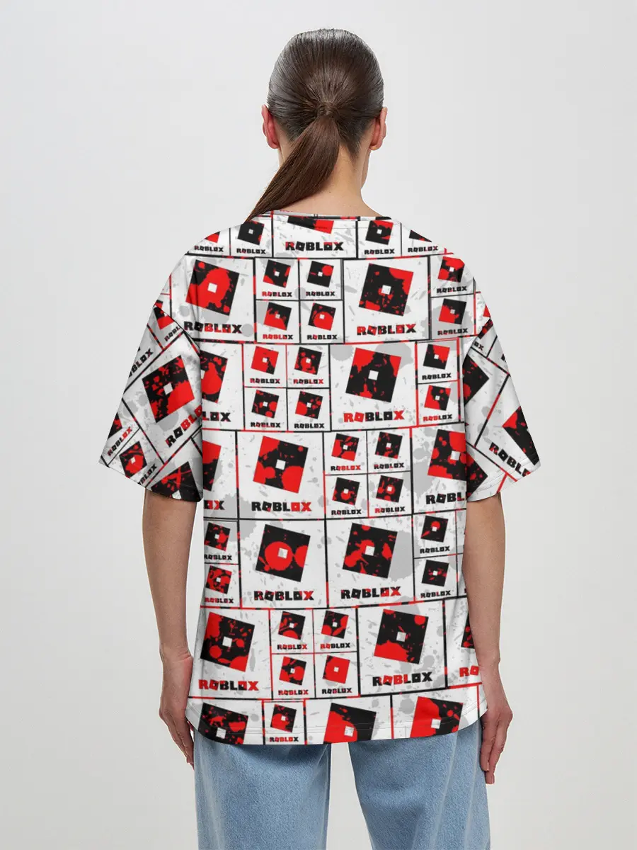 Женская футболка оверсайз / ROBLOX