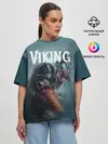 Женская футболка оверсайз / Viking