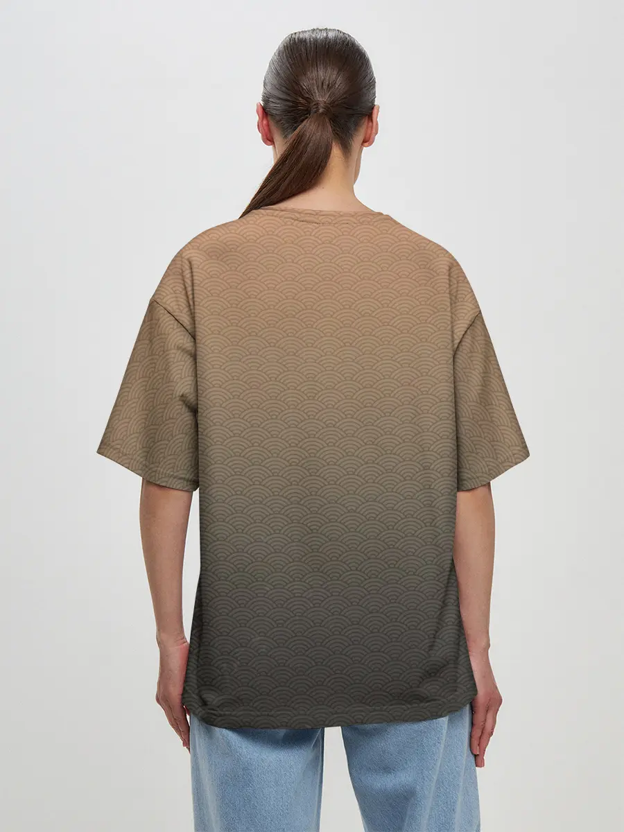 Женская футболка оверсайз / GENSHIN IMPACT HU TAO