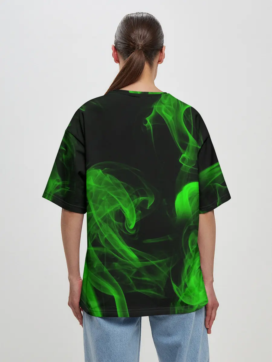 Женская футболка оверсайз / Рэтчет и Кланr