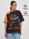 Женская футболка оверсайз / Огр | Dota 2
