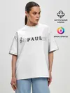 Женская футболка оверсайз / Paul