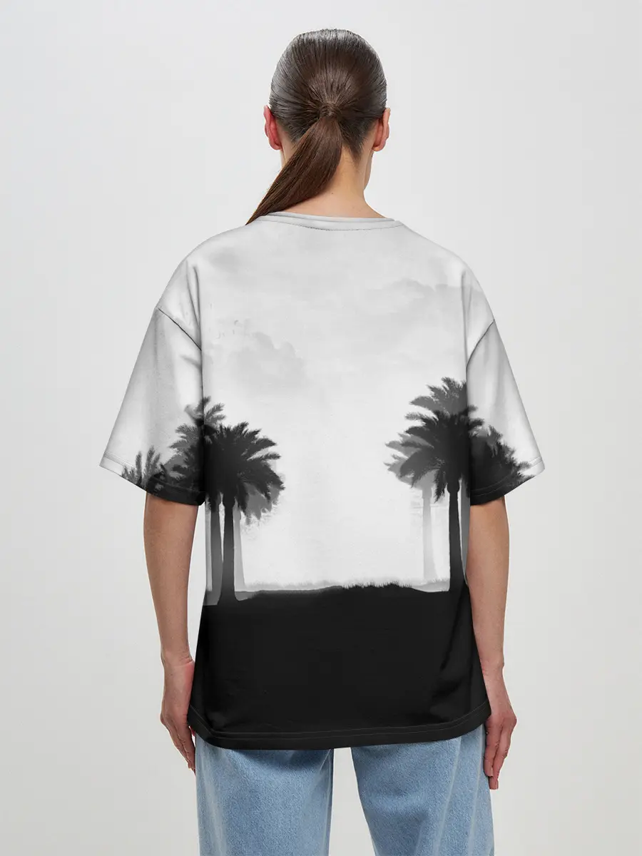 Женская футболка оверсайз / Im rich. im miserable. GTA 5