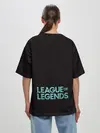Женская футболка оверсайз / Asian | LOL