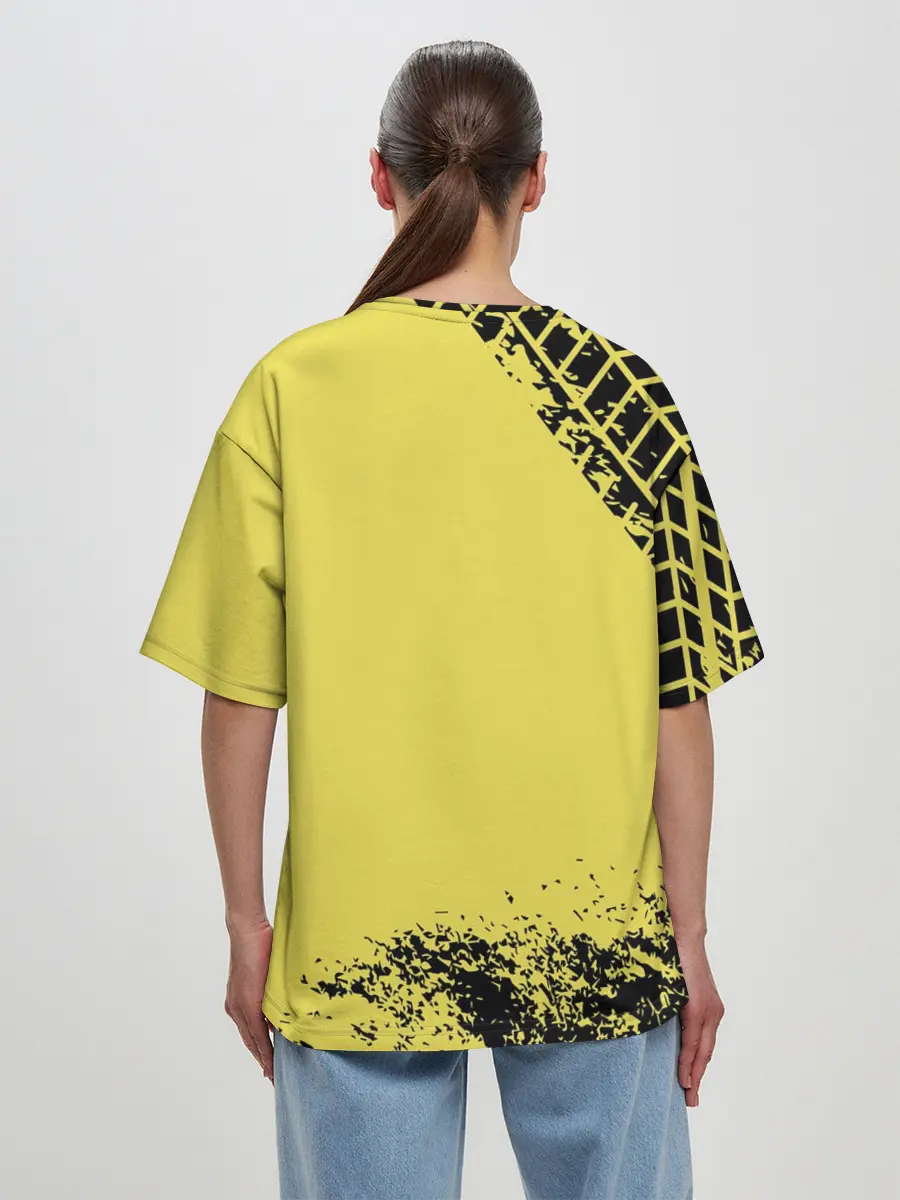 Женская футболка оверсайз / LAND ROVER