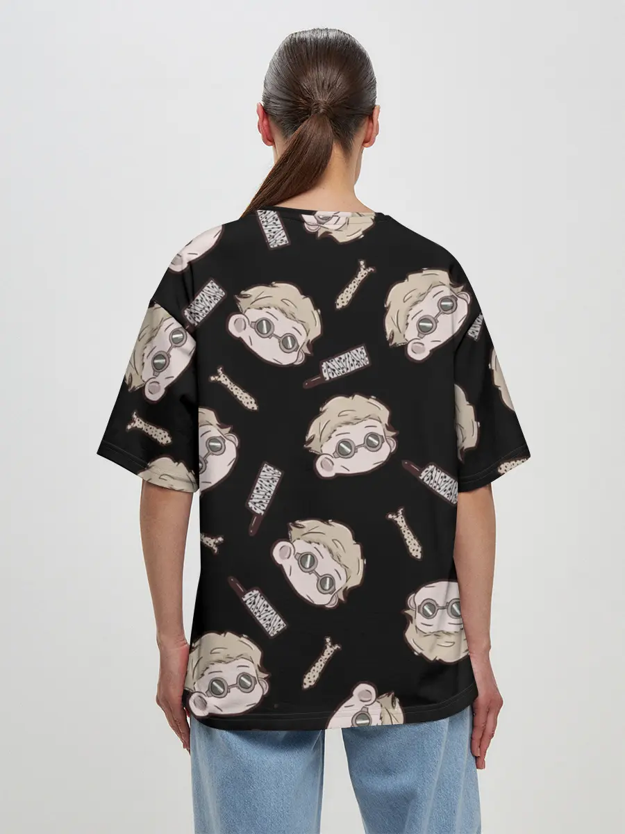 Женская футболка оверсайз / Нанами Кенто Магическая битва