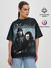 Женская футболка оверсайз / NIGHTWISH