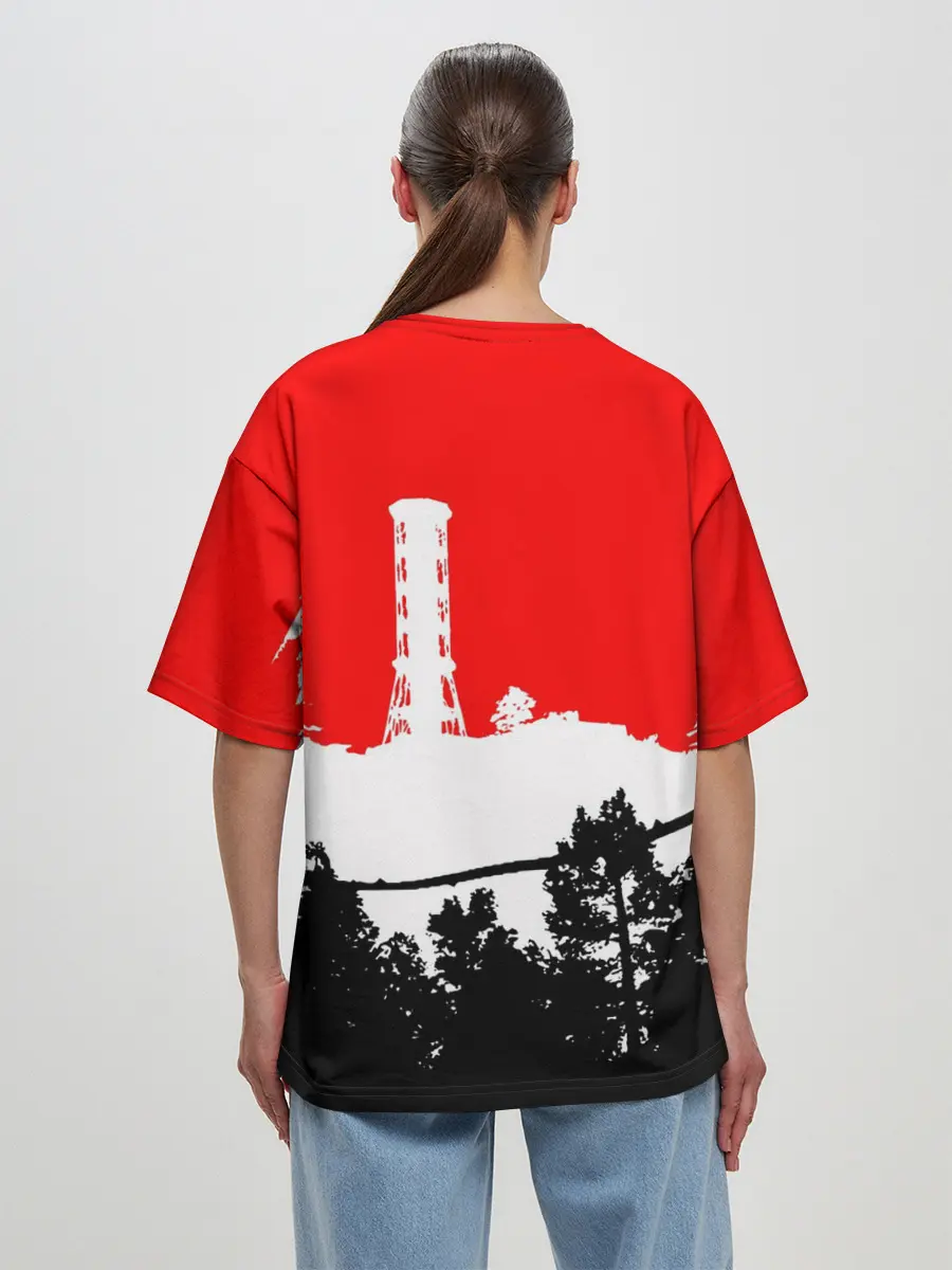 Женская футболка оверсайз / STALKER 2