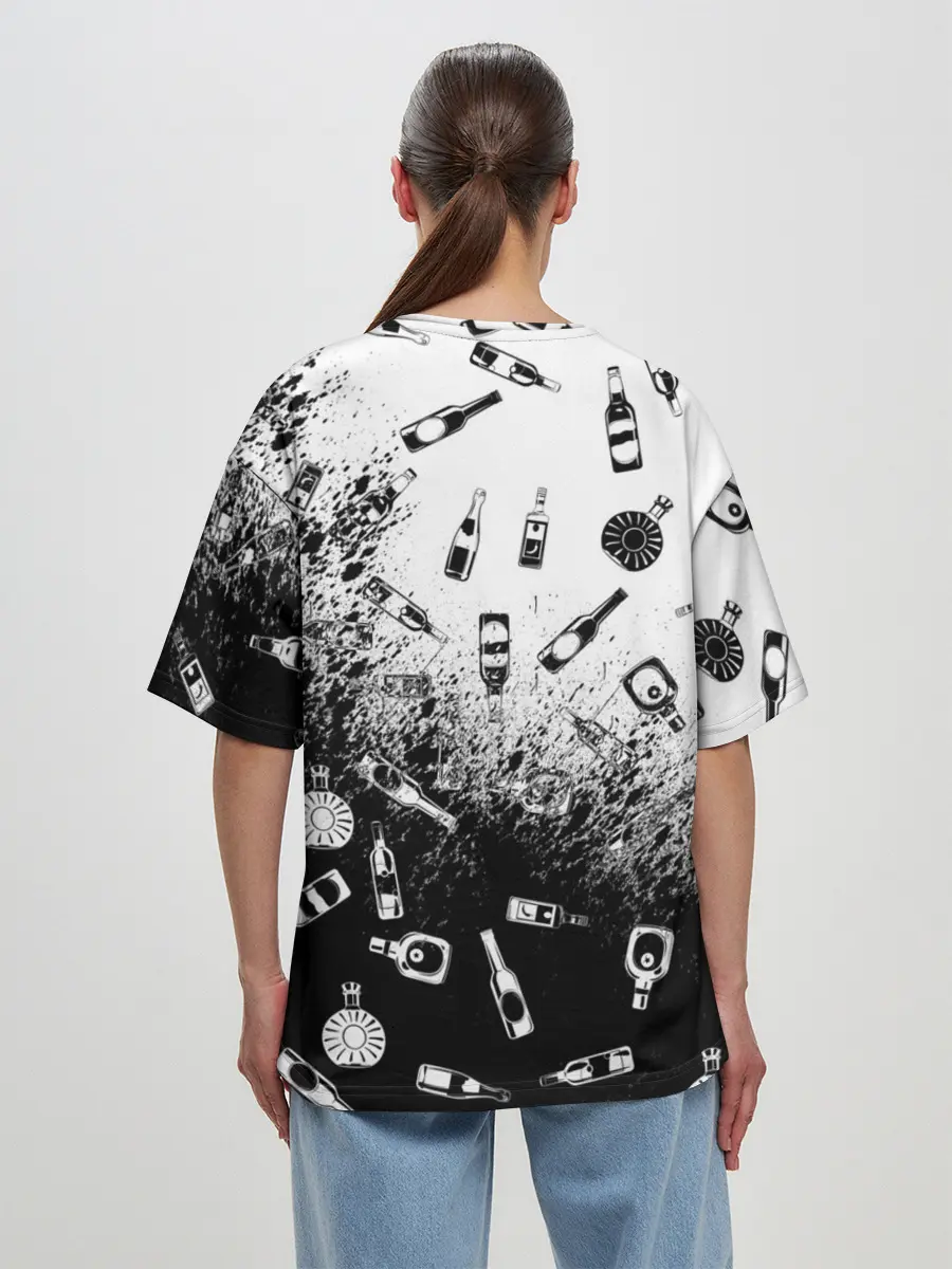 Женская футболка оверсайз / SLAVA MARLOW