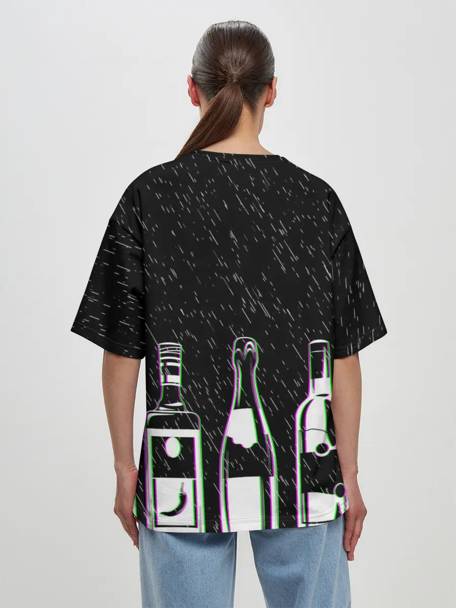 Женская футболка оверсайз / SLAVA MARLOW