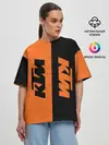 Женская футболка оверсайз / KTM | КТМ