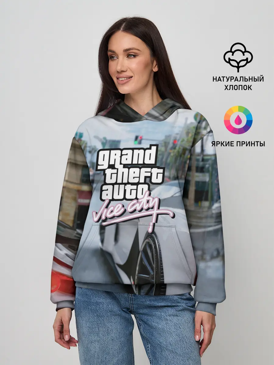 Женское худи / Vice city
