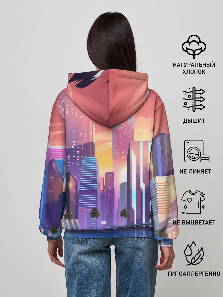 Женское худи / Vice city