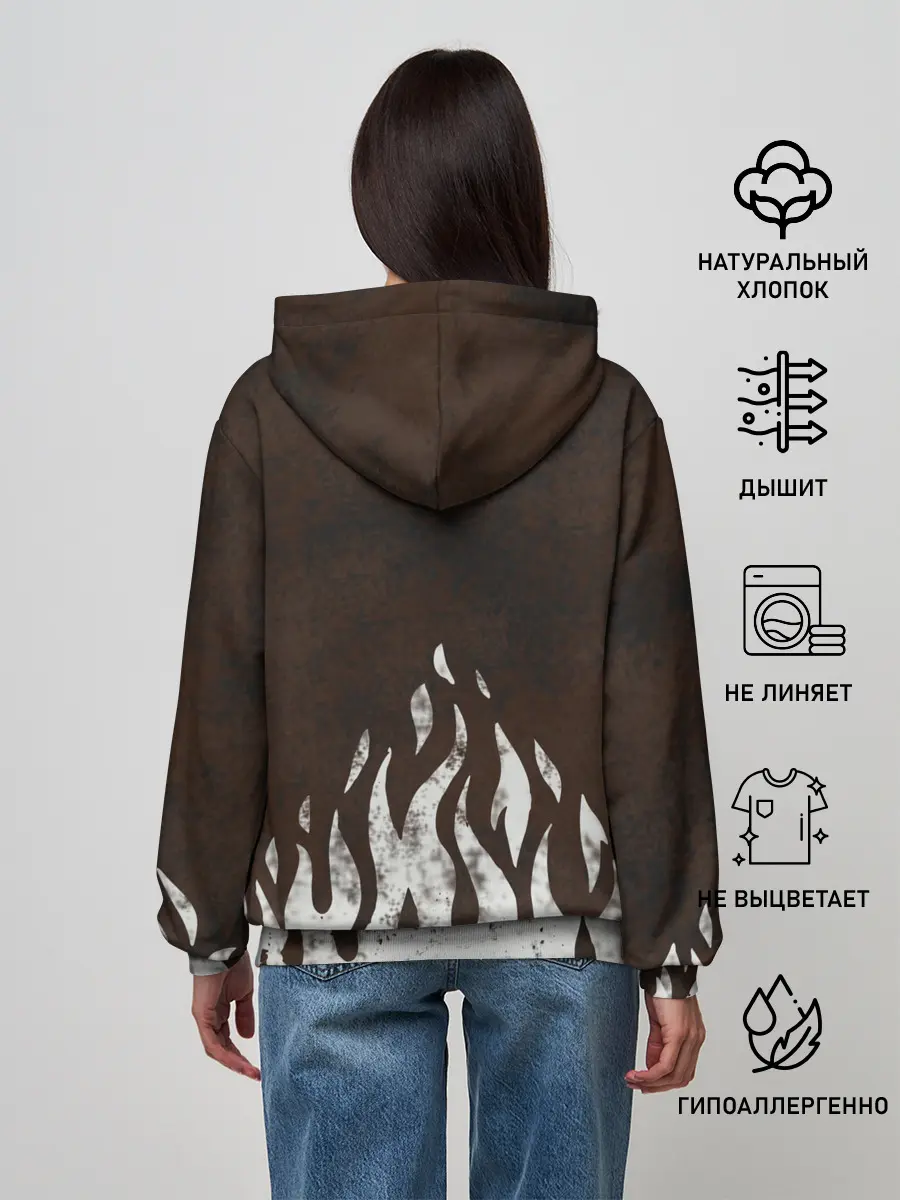 Женское худи / cs:go - Оксидное пламя