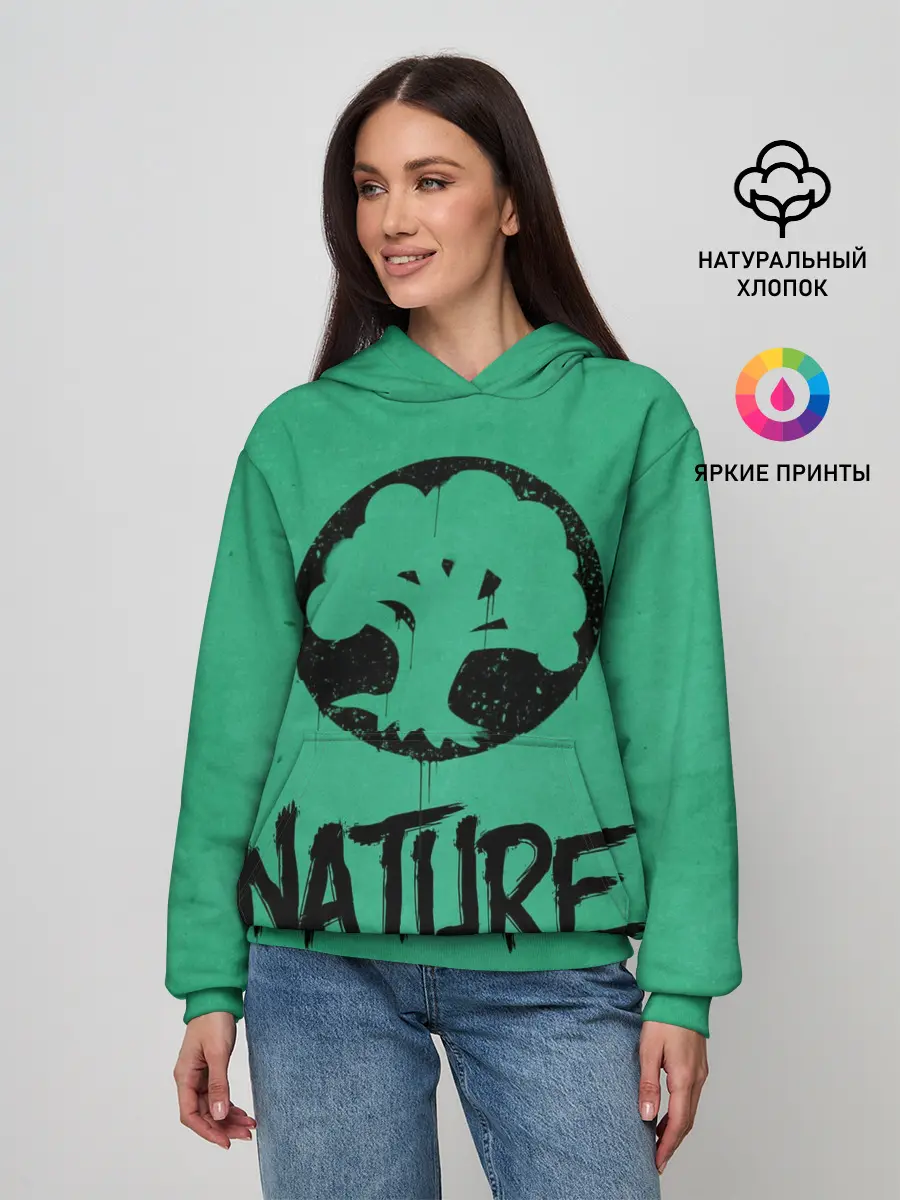 Женское худи / Emblems Nature
