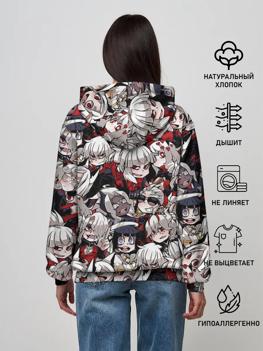 Женское худи / Helltaker