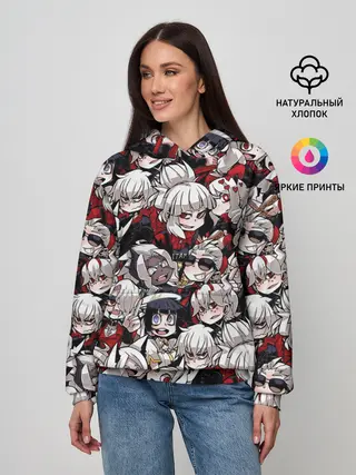 Женское худи / Helltaker