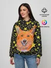 Женское худи / Corgi | Stars