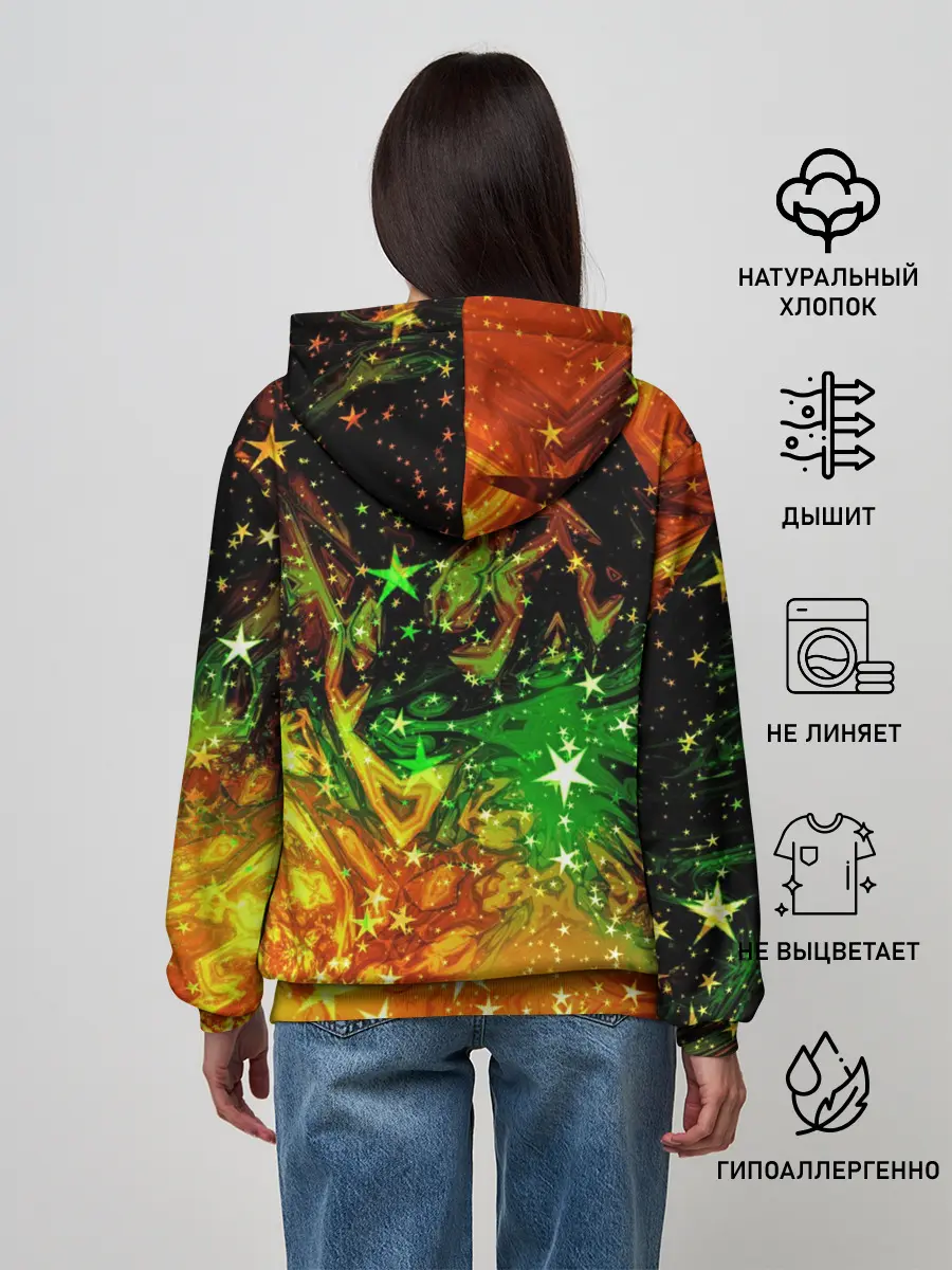 Женское худи / Cosmo Octopus