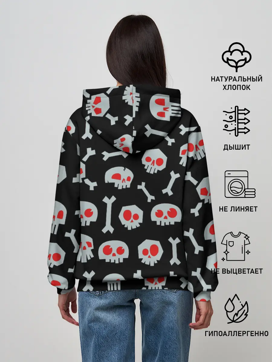 Женское худи / Sans | Неон