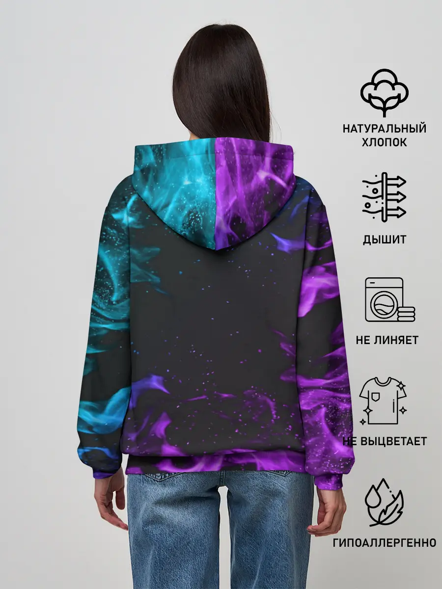 Женское худи / VALORANT OMEN