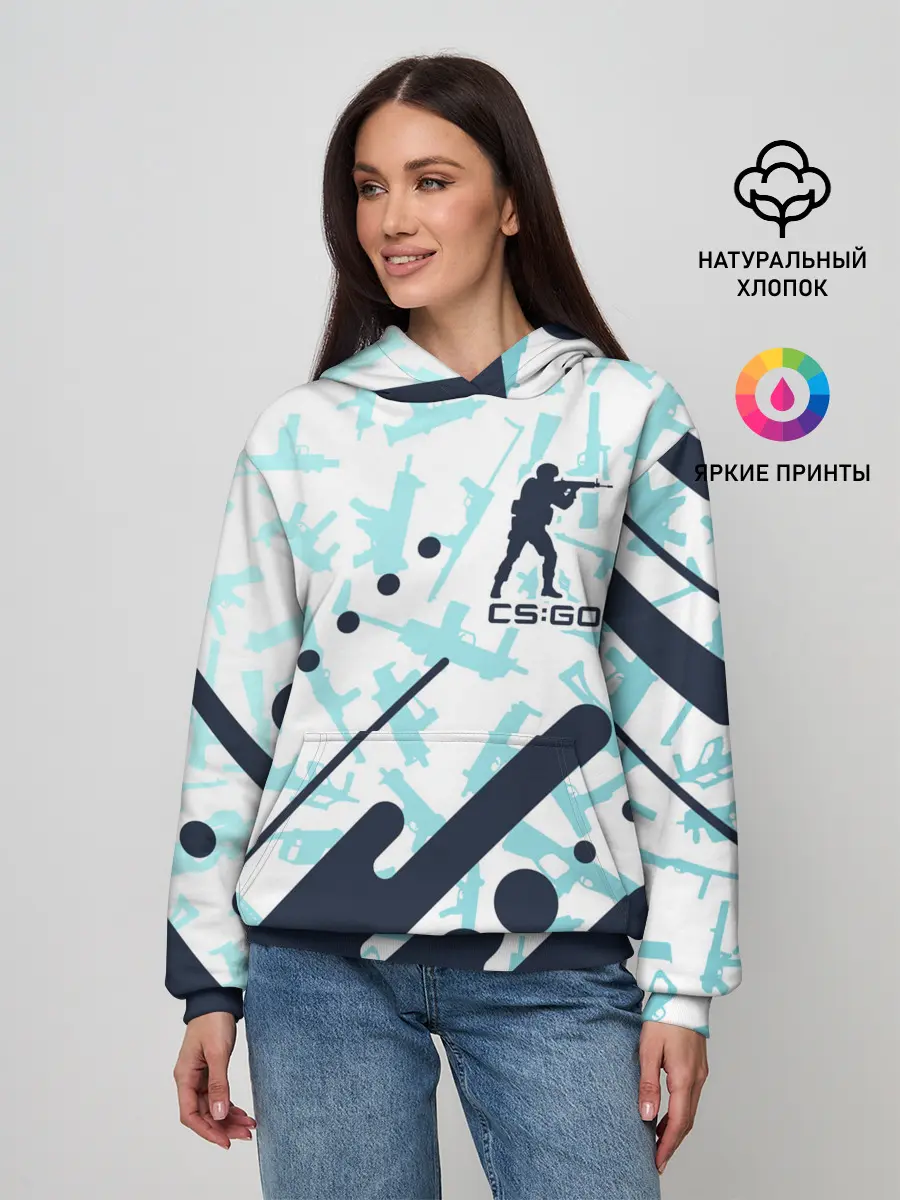 Женское худи / CS GO | КС ГО