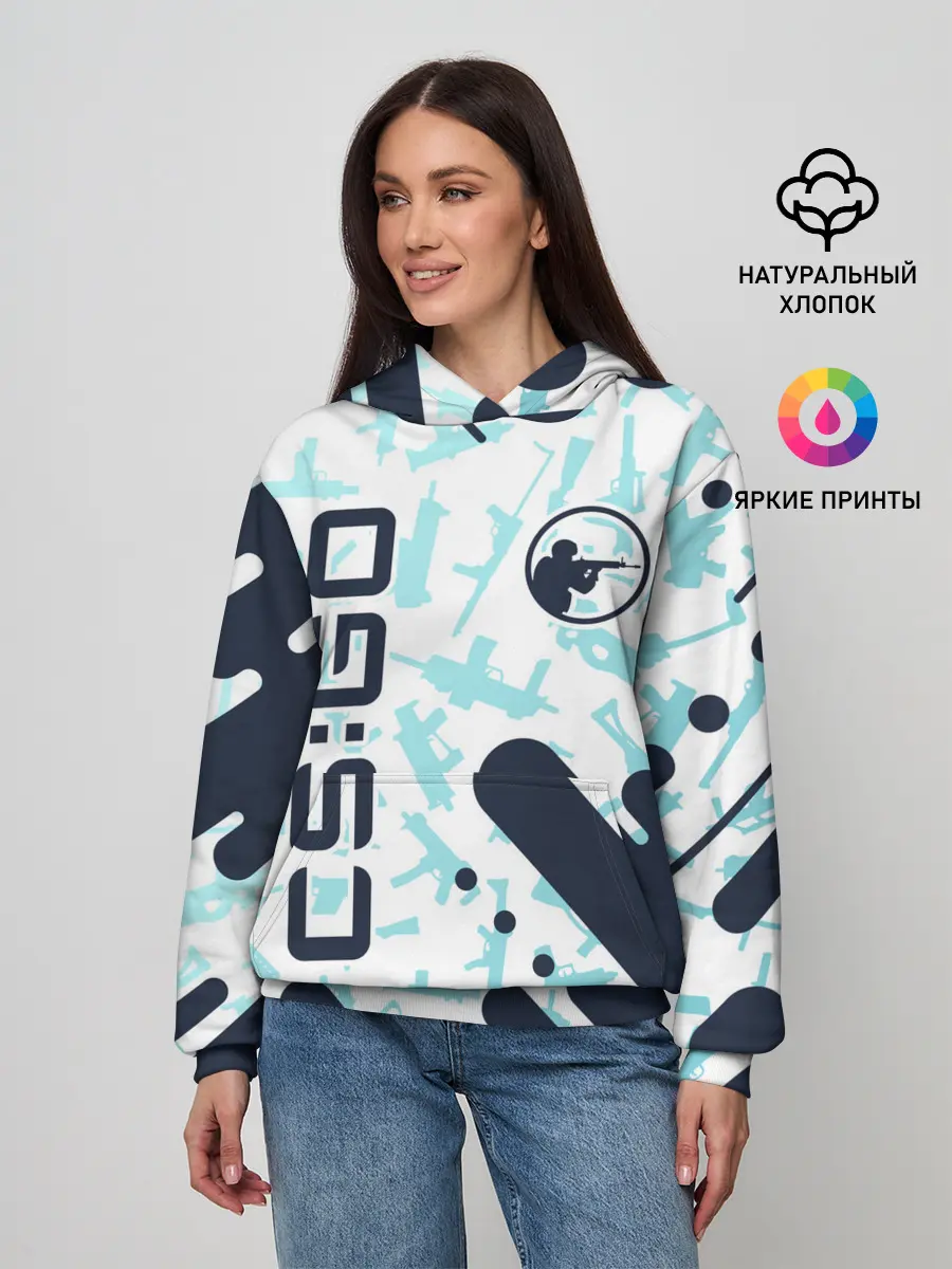 Женское худи / CS GO | КС ГО