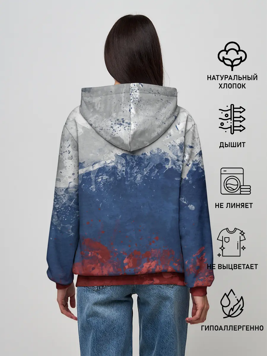 Женское худи / Russia my roots