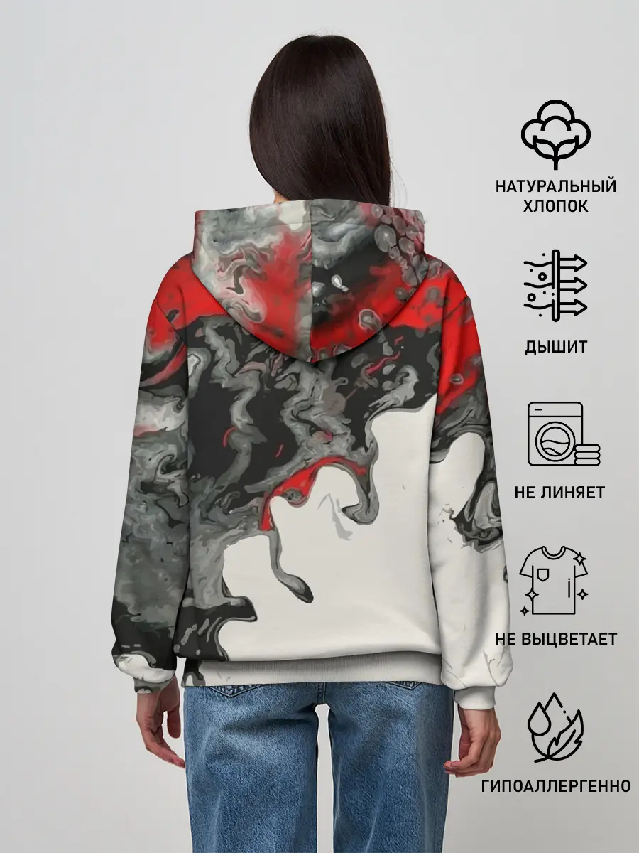 Женское худи / Abstraction