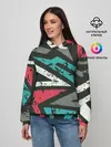 Женское худи / Geometric Abstraction