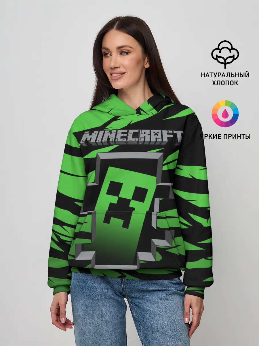 Женское худи / Minecraft
