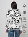 Женское худи / Панды