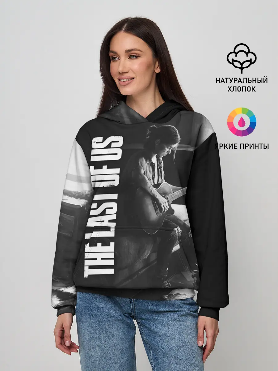 Женское худи / THE LAST OF US 2 | ОДНИ ИЗ НАС 2 ЭЛЛИ