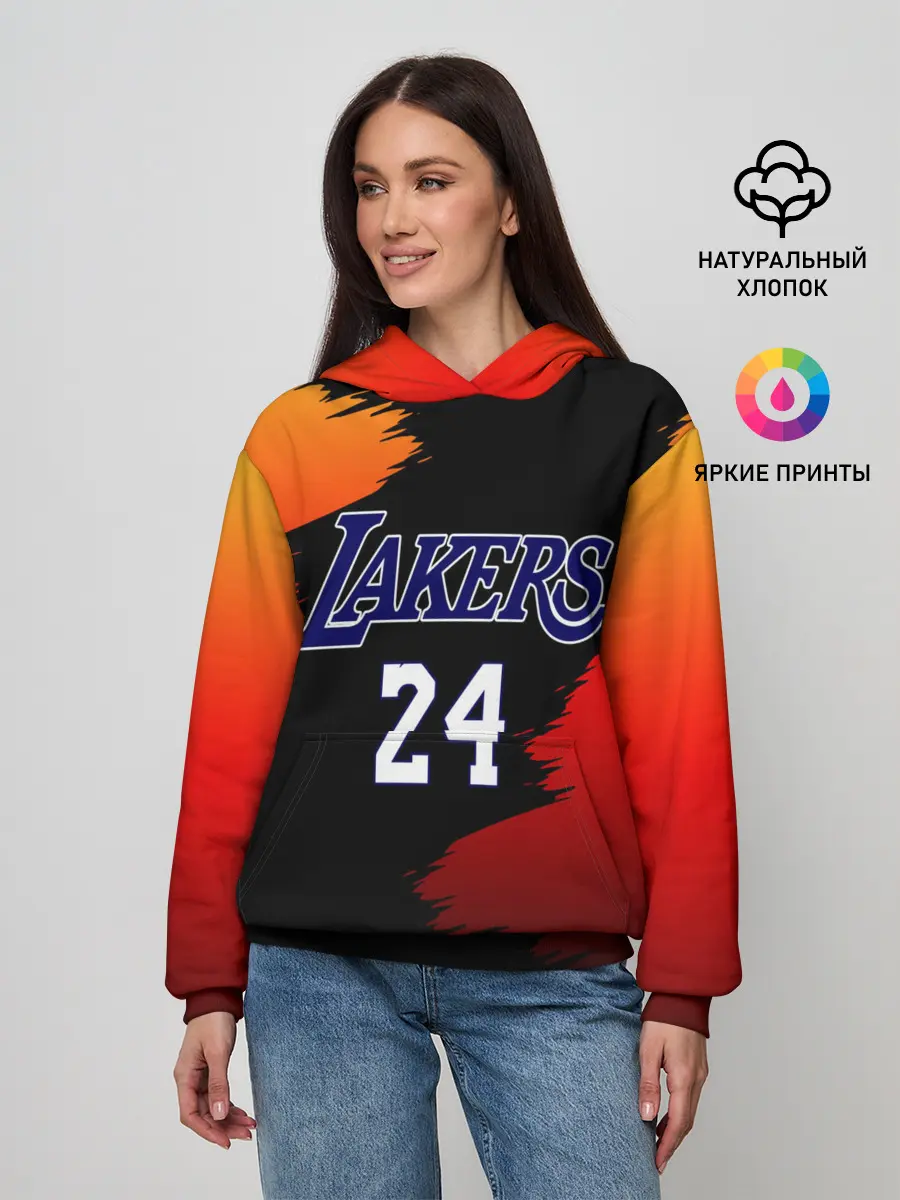 Женское худи / Los Angeles Lakers / Kobe Brya