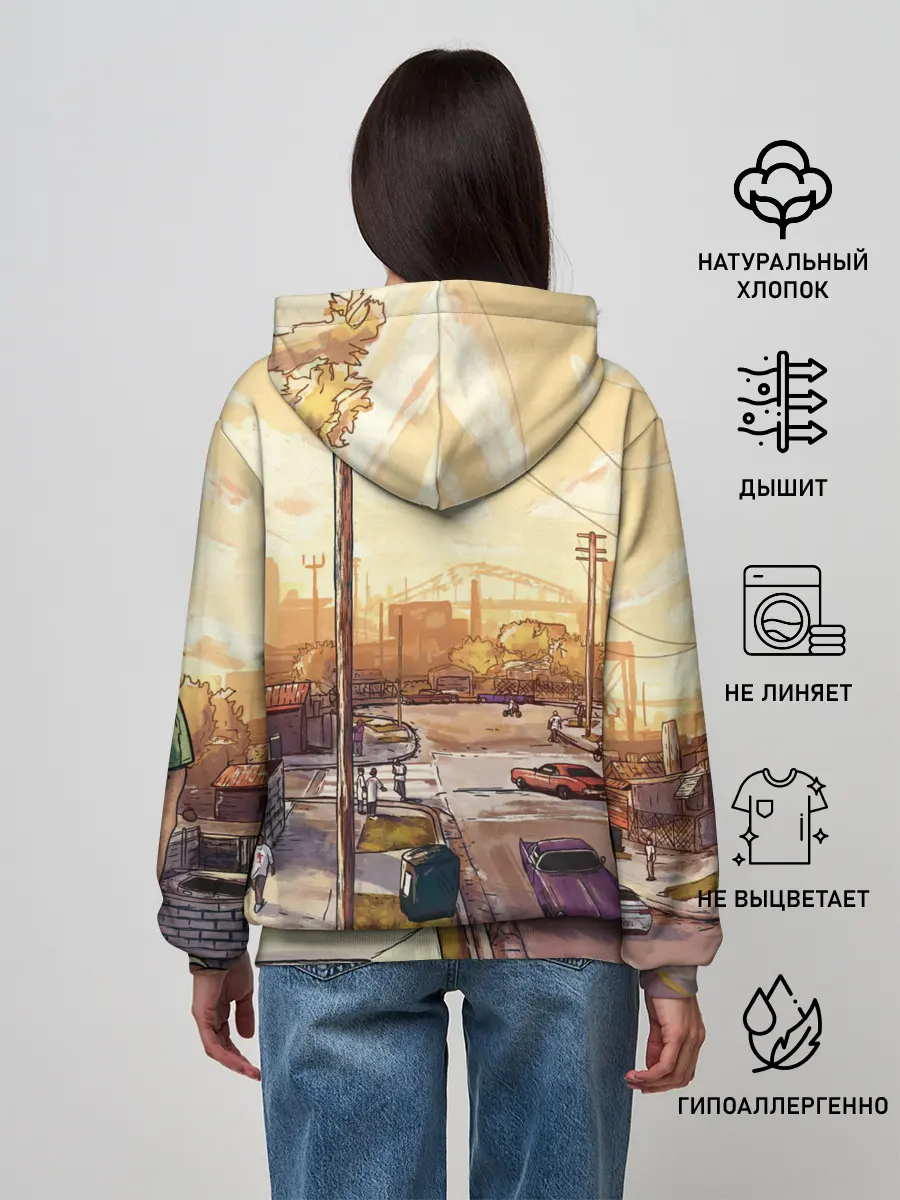 Женское худи / GTA San Andreas