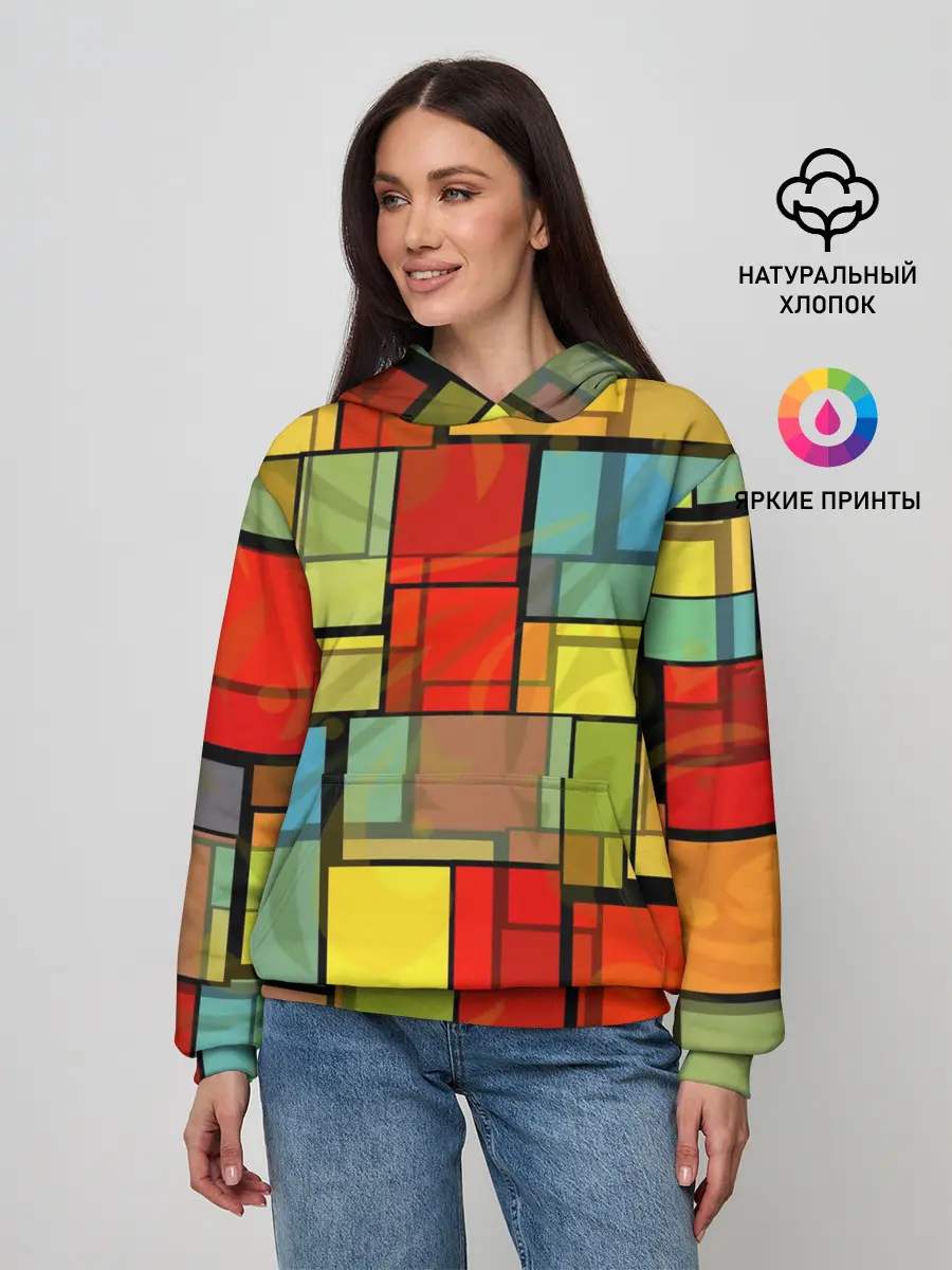 Женское худи / ГЕОМЕТРИЯ