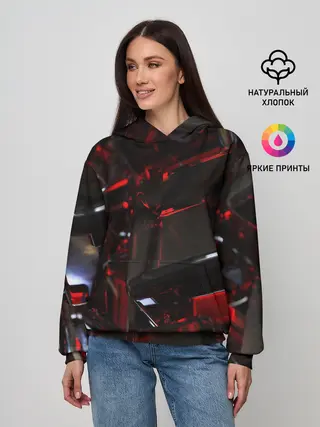 Женское худи / МЕТАЛЛИЧЕСКИЙ