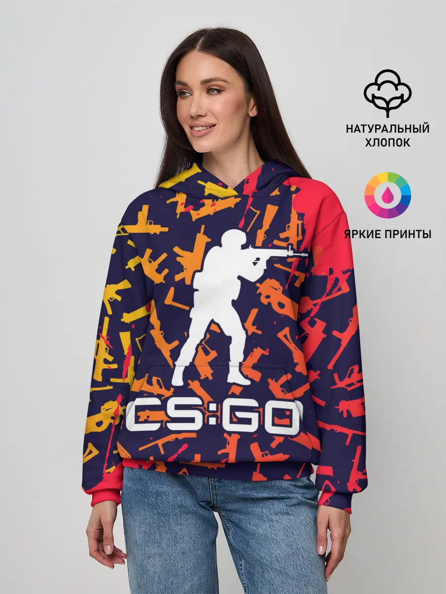 Женское худи / CS GO | КС ГО