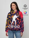 Женское худи / CS GO | КС ГО
