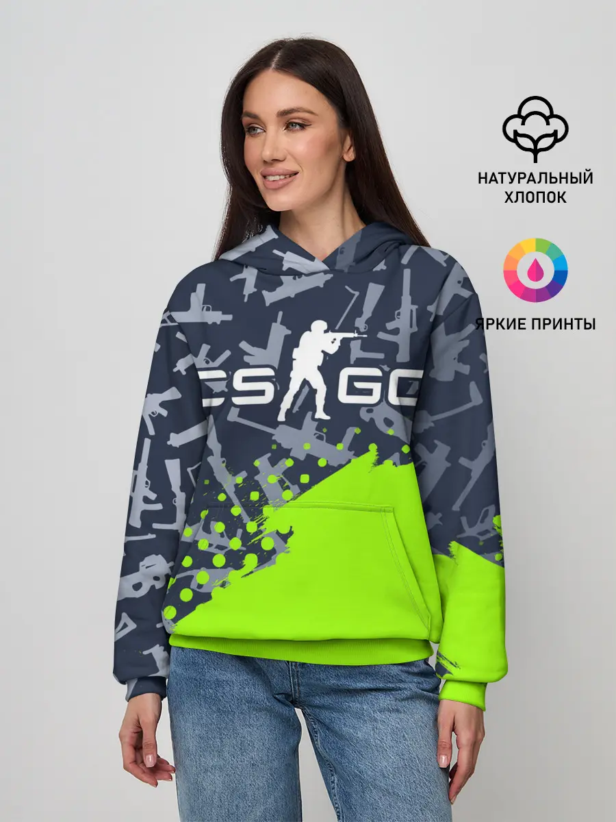 Женское худи / CS GO | КС ГО