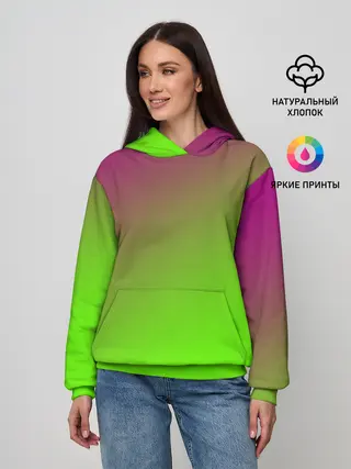 Женское худи / Кислотная