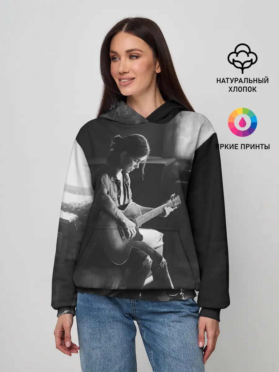 Женское худи / THE LAST OF US PART 2 ЭЛЛИ