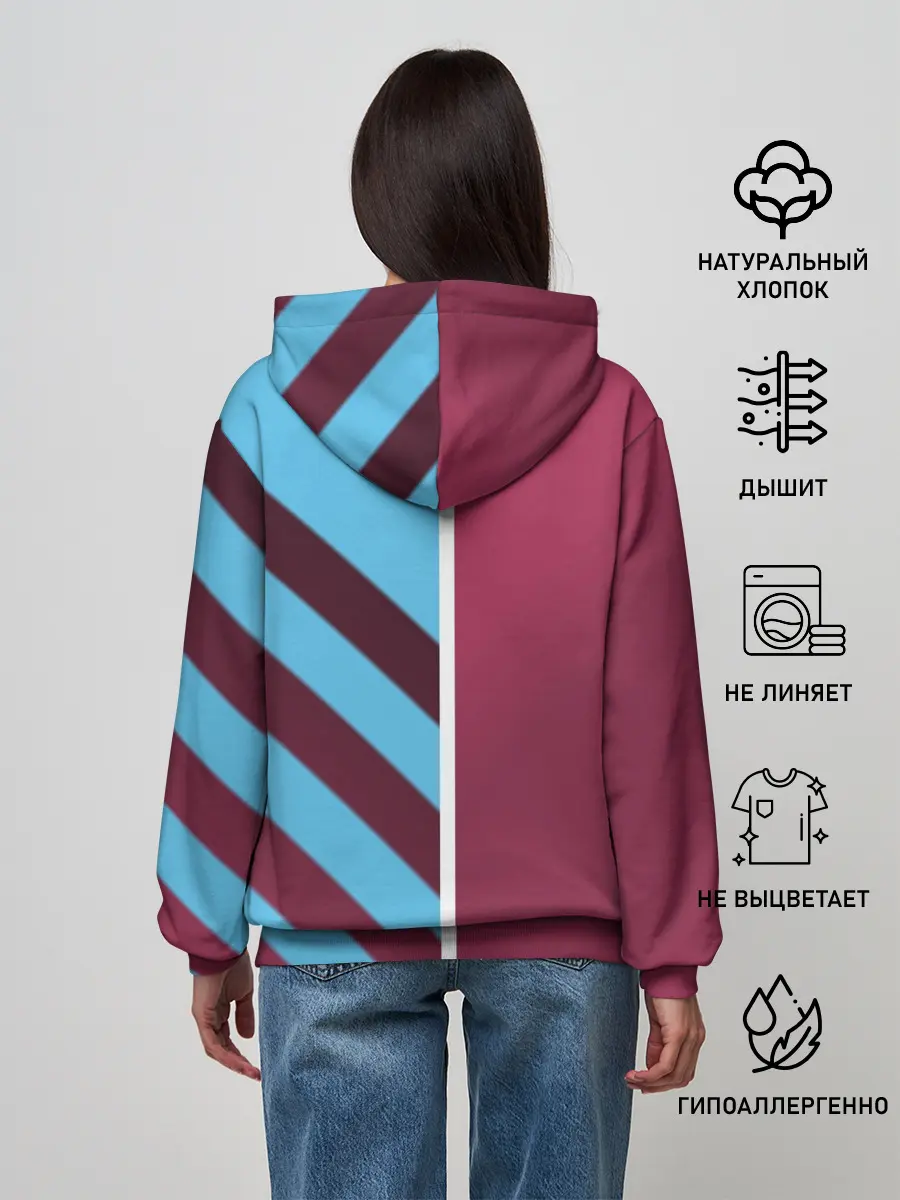 Женское худи / Астон Вилла