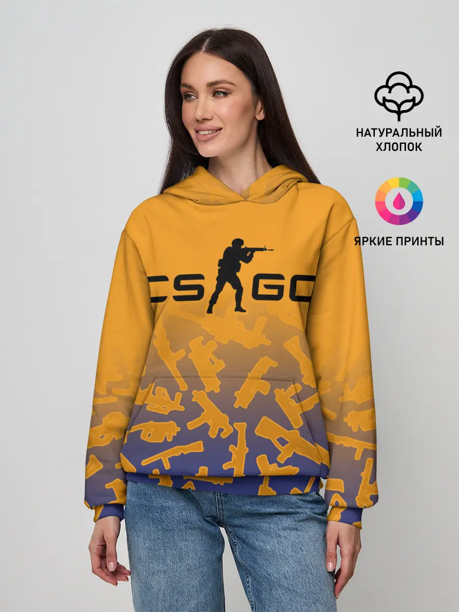 Женское худи / CS GO | КС ГО